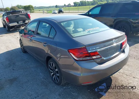 2014 Honda Civic Ex-L из США, поврежденный, VIN 19XFB2F97EE035347